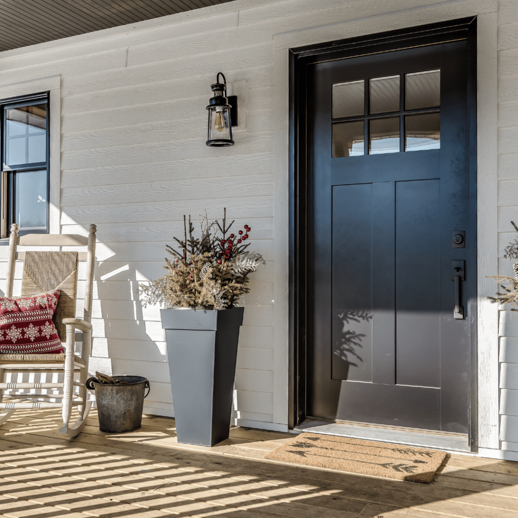 front door of a house